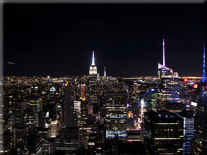 foto New York di notte